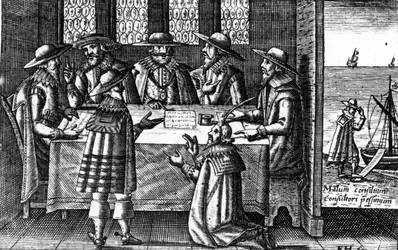 Stafford che si discolpa, illustrazione da 